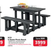 Eco 4 Seater Picnic Bench