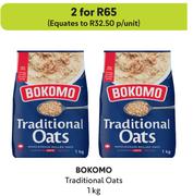 Bokomo Traditional Oats-For 2 x 1Kg