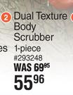 Clean Logic Dual Texture Body Scrubber 1 Piece