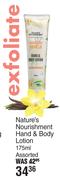 Nature's Nourishment Hand & Body Lotion Assorted-175ml 