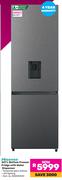 Hisense 347L Bottom Freezer Fridge With Water Dispenser