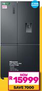 Hisense 631L Side By Side Freezer Fridge