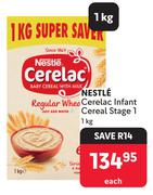 Nestle Cerelac Infant Cereal Stage 1-1Kg Each