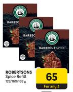 Robertsons Spice Refill-For Any 3 x 128/160/168g