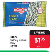 Imbo Kidney Beans-500g Each