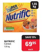 Nutrific Cereal-1.35Kg Each