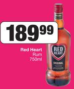 Red Heart Rum-750ml