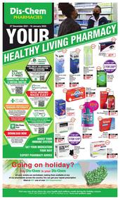 Dis-Chem : Your Healthy Living Pharmacy (27 December 2021 - 16 January 2022)