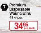 Softi Premium Disposable Washcloths (Wipes)-48 Per Pack