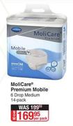Molicare Premium Mobile (6 Drop Medium)-14 Per Pack