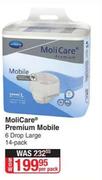 Molicare Premium Mobile (6 Drop Large)-14 Per Pack