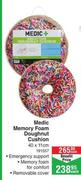 Medic Memory Foam Doughnut Cushion-Each