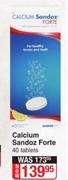 Calcium Sandoz Forte-40 Tablets