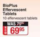 Bioplus Effervescent Tablets-10 Effervescent Tablets