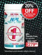 NPL Thermo Cuts-60 Capsules