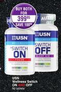 USN Wellness Switch On & Off (60 Tablets)-For Both