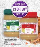 Lifestyle Food Peanut Butter (Crunchy Or Smooth)-For 1 x 380g