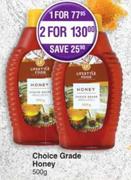 Lifestyle Food Choice Grade Honey-For 1 x 500g