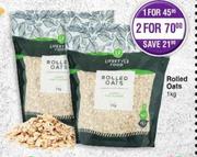 Lifestyle Food Rolled Oats-For 1 x 1kg