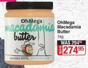 Oh Mega Macadamia Butter-1kg