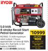 Ryobi 5.0 KVA 4 Stroke Recoil Start Petrol Generator RG7900