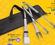 Clicks 3 Piece Braai Set