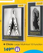 Clicks Large Multi Tool 10 Function
