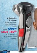 BaByliss For Men 3-Day Beard & Shave Trimmer E890E