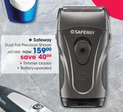 Safeway Dual Foil Precision Shaver JATC909