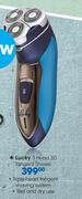 Lucky 3-Head 3D Tangent Shaver