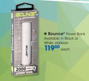 Bounce2 Power Bank 2000MAH