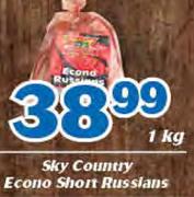Sky Country Econo Short Russians-1Kg