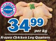 Frozen Chicken Leg Quarters-10 Kg
