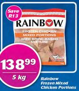 Rainbow Frozen Mixed Chicken Portions-5Kg