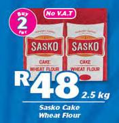 Sasko Cake Wheat Flour-2 x 2.5Kg