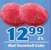 Red Snowball Cake-2's