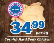 Cornish Hard Body Chicken-Per Kg