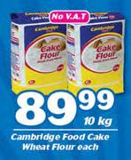 Cambridge Food Cake Wheat Flour-10Kg Each