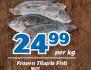 Frozen Tllapla Fish-Per kg