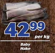 Baby Hake-Per Kg