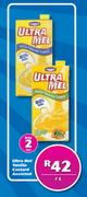 Ultra Mel Vanila Custard Assorted-For 2 x 1Ltr