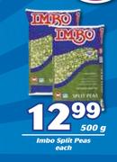 Imbo Split Peas-500g Each