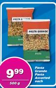 Pasta Grande Pasta Assorted-500g Each