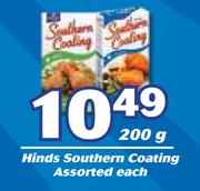 Hinds Southern Coating Assorted-200g Each