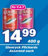 Glenryck Pilchards Assorted-400g Each