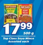 Top Class Soya Mince Assorted-500g Each
