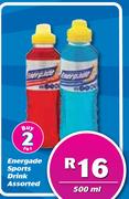 Energade Sports Drink Assorted-2x500ml