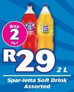 Spar-Letta Soft Drink Assorted-2x2Ltr