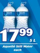 Aquelle Still Water-5Ltr Each