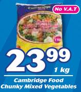 Cambridge Food Chunky Mixed Vegetables-1Kg